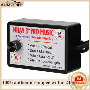 (Local Clearance) Car Horn Controller Electric Horn Speaker Sound Control Unit with 10/8/12 Sound Effects Switching 12-24V for Car Truck Marine Boat