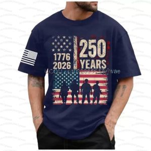 Hot Toys | men women 250Th Anniversary American Flag T-Shirt Mens Short Sleeve Crew Neck Tops US 250th Independence Day Patriotic t-shirt