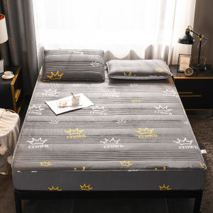 Pure Cotton Bed Sheet Protective Cover by Jin Fudi Antibacterial Slip-Resistant Non-Slip Fully Covered for Comfort and Protection