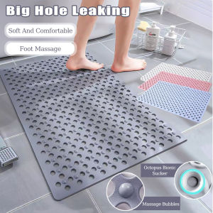 Non Slip Suction Bath Mat bathroom mat quick dry hollow out massage anti slip rubber mat bathroom accessories waterproof  absorbent matting anti-bacterial mildew resistant eco-friendly extra long supplies elegant set kitchen toilet door shower mat