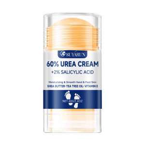 SUYARUN 60% Urea Foot Cream Stick - ให้ความชุ่มชื้นและขัดผิว ซ่อมแซมส้นเท้าแตก ให้ความชุ่มชื้นอย่างล้ําลึกสําหรับเท้าแห้ง ปกป้องยาวนาน