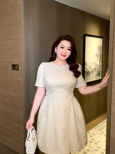 GLEC | Summer New High-End Heavy Beaded A-Line Dress