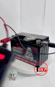 แบตเตอรี่ พรีเมี่ยม TMAX530/ TMAX560 ยามาฮ่า ทีแม็กซ์530/ ทีแม็กซ์560 แบตใหม่คุณภาพสูง ประกัน3เดือน ยี่ห้อHideo 12V 9Ah (YTX9-BS)