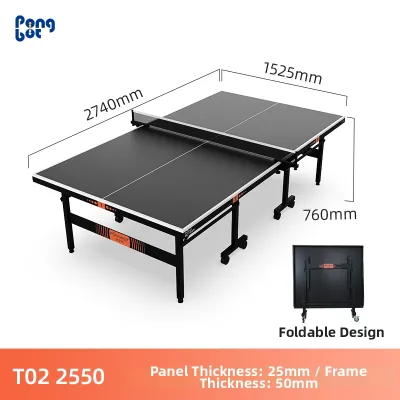 Foldable Portable Indoor Table Tennis Table Standard Size