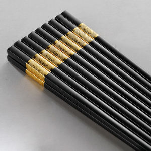 Đũa Hợp Kim Cao Cấp Gia Đình Đũa Người Một Mẫu Mới 2024 Dụng Cụ Ăn Khách Sạn Chịu Nhiệt Độ Cao Khử Trùng Chống Trượt Cấp Gia Dụng