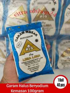 PROMO!!! GARAM DAPUR CAP SEGITA MAS 1 BALL ISI 40pcs