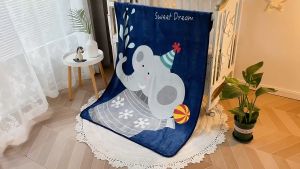 ผ้าห่มเด็ก ผ้าห่มนาโน ขนาด 100x140cm ผ้านิ่ม หนานูมากๆ (สำหรับเด็ก)