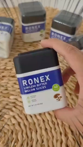 Ready Stock RONEX Sugar-Lowering King / Ganoderma Lucidum + Bitter Melon / 5 Precious Natural Ingredients / Lowers Blood Sugar