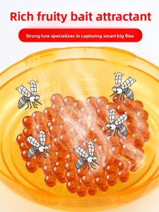 MONLEYTA | High-Efficiency Fruit Fly Trap Home Use Fly Killer Bug Catching Device With Sticky Yellow Board For Removing Small Flying Insects