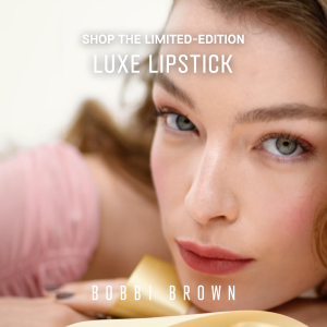【LIMITED EDITION】Bobbi Brown Luxe Lipstick | Skincare-Infused Lipstick for Rich Satin Finish Holiday Collection