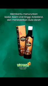 VITOZa Madu Pahit 500ml – Herbal Alami untuk Kesehatan Saraf & Imun Tubuh