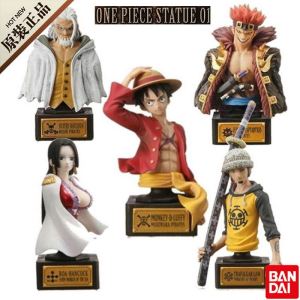 Bandai Capsule Toy One Piece Car Hand Office Luffy Boa Hancock Lorelli Eustace Kidd Decoration Doll