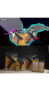 DEXTONE Gluegun Tembak Lem 10 Watt TEMBAKAN LEM BAKAR Kecil 7 MM WD-G1 Hotmelt Glue Gun Listrik