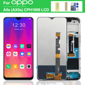6.2" For Oppo A5s AX5s LCD Display with FrameTouch Screen Digitizer Assembly For Oppo A5s CPH1909CPH1920 Display