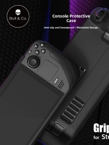 Skull Co Universal Steam Deck Protective Case Anti-Slip Shockproof Stand Gaming Accessory