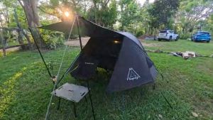 Tenplay Camping Tent Cot เต๊นท์สำหรับ 1 คน โครงเสาอลูมิเนียม น้ำหนักเบา กันน้ำค้าง กันฝน พกพาสะดวก สินค้าส่งจากไทย