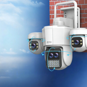 Jooan | 360 Degree Outdoor Solar 4G Security Camera Night Vision Remote Access