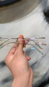 Gọng kính 3022 hợp kim khoan ốc thời trang nam nữ OURESS