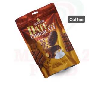 CHOCOLATE PREMIUM TANGESIR DATES WITH CHOCOLATE COCOA | GAZ SOHAN | COFFEE | STRAWBERRY | MILK | ASSORTED 250(g) / 15 PCS EACH PACK Food Snacks