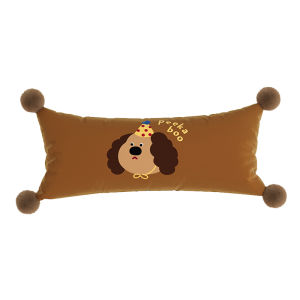 Đệm Ghế Sofa Họa Tiết Hoạt Hình Hình Chú Chó Mặt Cáo Đệm Lưng Có Thể Tháo Rời Đệm Đầu Giường Đệm Lưng Đệm Ghế Sofa Đệm Tròn