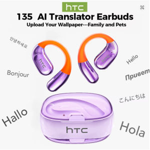 Wireless Bluetooth Headphones HTC NE36 AI Translation Open Ear Surround Sound Comfortable Fit for Sports Long Battery Life