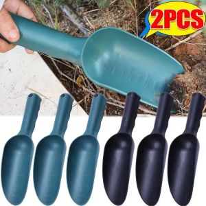 Soil Scoops Large Capacity Garden Shovel with Handle Gardening Tools for Pot Planting Soil Digging Beach Play Cat Litter Clean