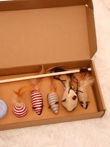 Set ไม้ตกแมว ราคาพิเศษ 5 ชุด มีที่ลับเล็บ ไม้ตกแมว ไม้ล่อแมว ไม้แมว ของเล่นแมว สำหรับแมว สำหรับสัตว์เลี้ยง