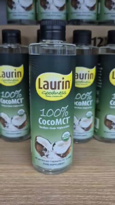 Laurin 100% CocoMCT Oil 150ml – Pure Coconut-Derived MCT for Energy Brain Power & Wellness by ascendrx