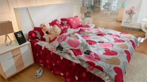 Sprei Rumbai Bonita Ukuran 180x200 King Seprei Seprai Rempel