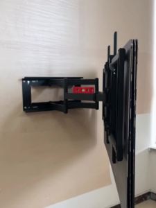TV Bracket Wall Mount TV Monitor Mount escopic Rotating TCL Wall Folding Thickening D9