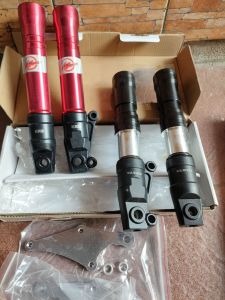 bottom shock depan satria f 150 tabung shock depan satria fu wilwood