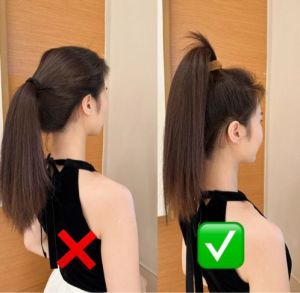 ชุดขวดยางรัดผมแฟชั่นยืดหยุ่นสูงทนทานและหนาขึ้น