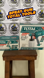 Air spray gun tabung atas 400ml TOTAL TAT10401 semprot cat