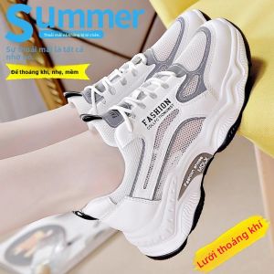CUOYI | Genuine Leather Breathable Slip-resistant Casual Soft-soled Sporty Women Shoes