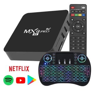 MX Q Pro 5G 4K Android TV Box & i8 Mini Keyboard: A Comprehensive Guide