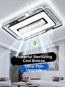 Smile | Bladeless Ceiling Fan Light For Living Room Bedroom Dining