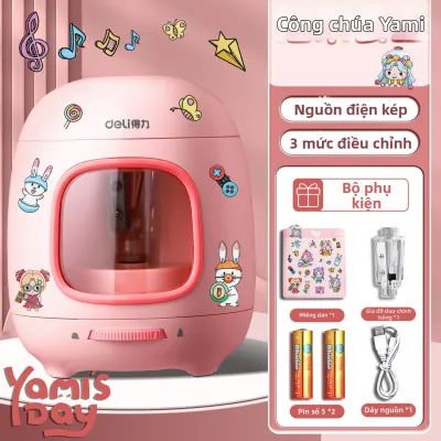 deli | Máy Sắc Bút Chì Điện Tự Động Cho Trẻ Em
