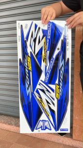 สติกเกอร์ติดรถทั้งคัน SONIC MAX ปี2004 เคลืองเงาแท้ (xชุด)