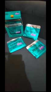 CBD Keratin Pro Hair Mask Sachet 30g + 5g 1 Box Isi 12 Sachet