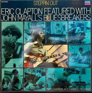 [ แผ่นเสียง Vinyl LP ] Artist : Eric Clapton Album : Steppin Out Cover : NM Disc : NM  Manufactured : UK Released : 1981 Price : 1650
