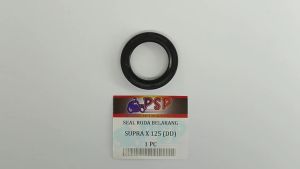 Seal Roda Belakang Supra X 125 Dobel Disk Kanan (26x37x6) - Sil Sel Siel Karet Roda Ban Nap Ger Gear