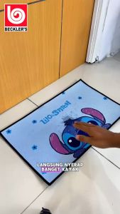 (Becklers) Keset Lantai Motif Karakter/Keset Lucu Polyester Premium Anti Slip 30x50CM Premium