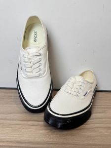Premium LX Aut 44 Low Top Canvas Shoes in White And Black with Breathable Design Retro And Simple Style for Spring Summer