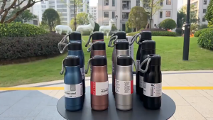 Botol 5662 Minum Stainless Steel aestetic Panas Dingin Ukuran 600ml + Tali BOTOL 201 Termos Vacuum klasik