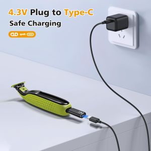 4.3V Type-C Shaver Adapter Charger Converter Fit for Philips Norelco OneBlade QP2520 QP2620 QP2515 QP2510 Shaver