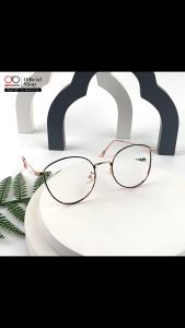 [DJAVA OPTIK] Frame Clara - Kacamata Korea Semi Cateye Titanium Reguler
