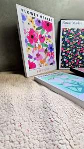 Nandya Creates - Poster Dinding Aesthetic Flower Market Aesthetic Wall Decor Minimalis