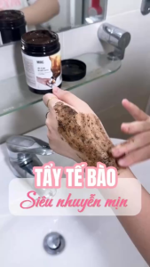 Tẩy Tế Bào Chết Mặt và  Body Hữu Cơ Mộc Ân Group (MAG) Hũ 300g Cà Phê & Bơ Ca Cao Dưỡng Da Body