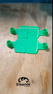 Eartag Custom Nama dan Nomor Ear Tag Kambing Domba Sapi Large 6x7cm 10 Pcs