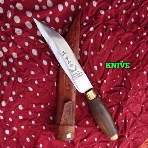 pisau dapur meat knife seset kecil per baja
